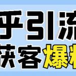 2022船长知乎引流+无脑爆粉技术：每一篇都是爆款，不吹牛，引流效果杠杠的