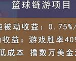 国外区块链篮球游戏项目，前期加入秒回本，被动收益日0.75%，撸数万美金