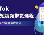 2023最新TikTok达人短视频带货课程，赢取海外短视频带货红利