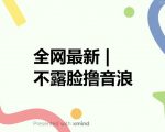 全网最新不露脸撸音浪，跑通自动化成交闭环，实现出单+收徒收益最大化【揭秘】