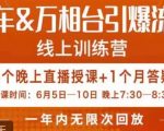 直通车&万相台引爆流量班，6天打通你开直通车·万相台的任督二脉