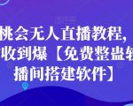 天庭蟠桃会无人直播教程，无人值守礼物收到爆【免费整蛊软件+直播间搭建软件】